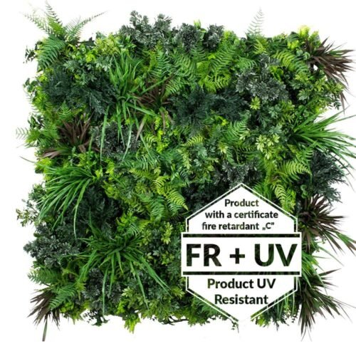 Jardin vertical Essence FR UV murale intérieur extérieur
