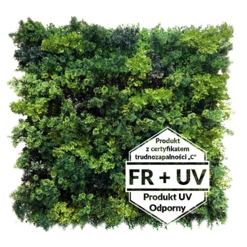 Jardin vertical Fluffy Mesh FR UV suspendu résistant aux intempéries