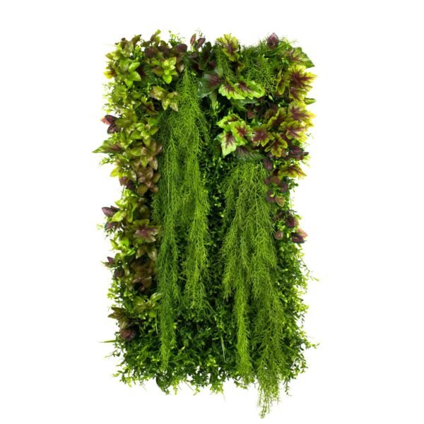 Jardin vertical Feuilles d'automne décoration murale végétale intérieur extérieur