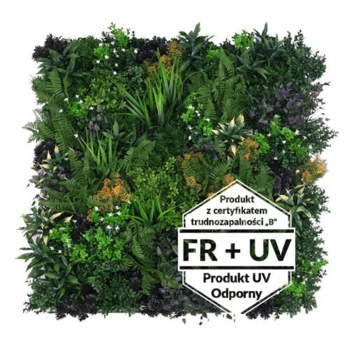 Jardin vertical Nemoris FR UV - B en position 1 pour espace vert intérieur