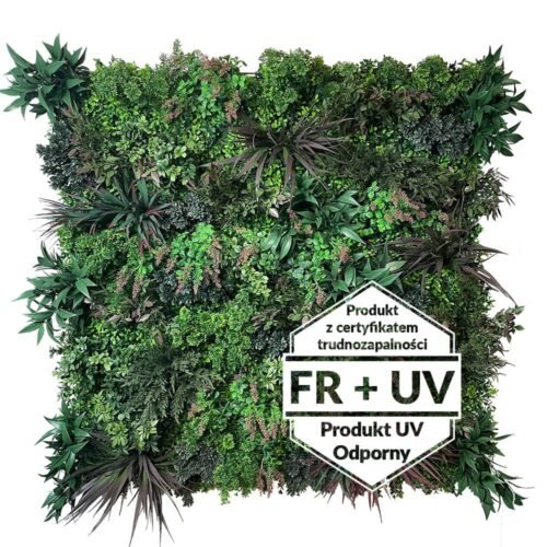 Jardin vertical Highland FR UV sur mur extérieur