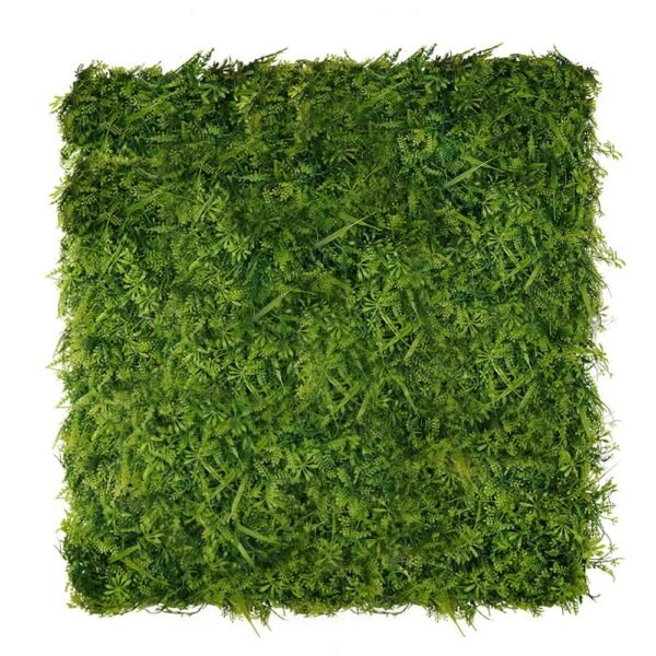 Mur vert Wronóg 50x50 cm en décoration végétale