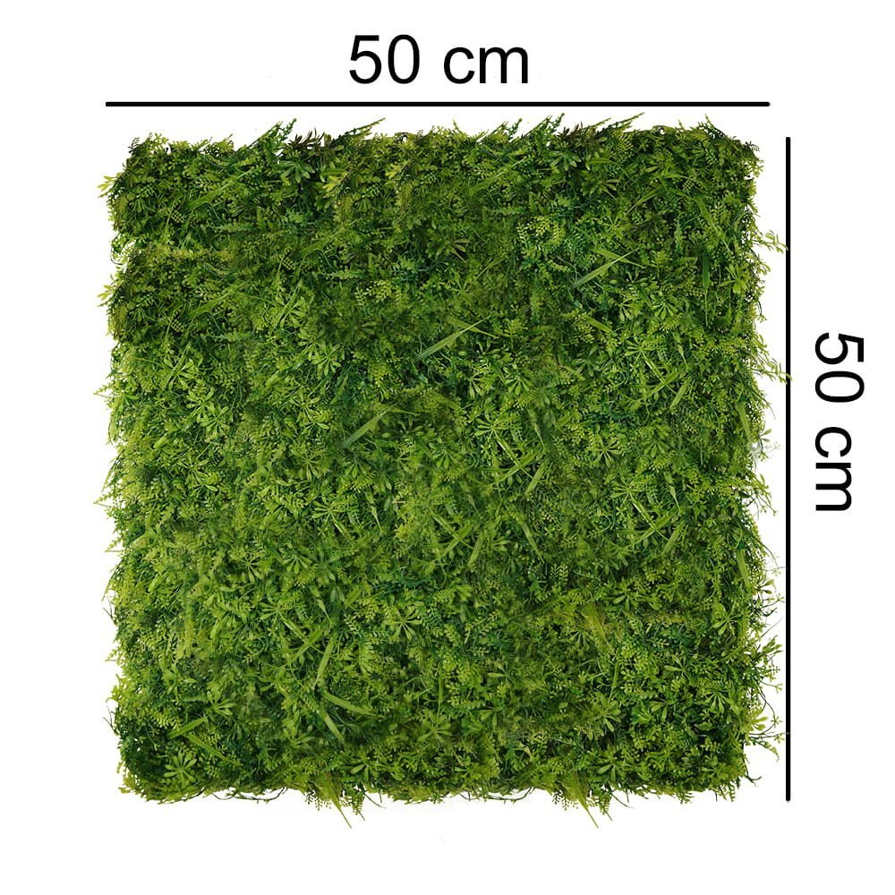 Mur vert Wronóg 50x50 cm — vue ambiance