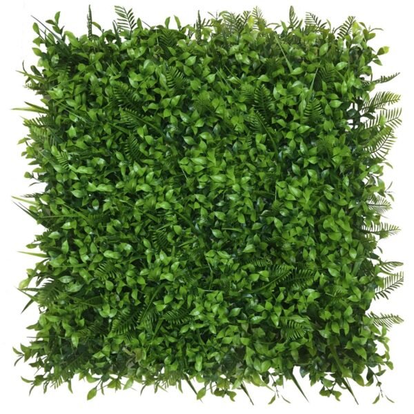 Mur végétal en lierre 50x50 cm, décoration murale naturelle