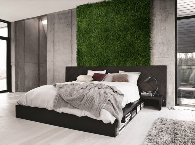 Mur végétal Chmiel 50x50 cm — vue ambiance