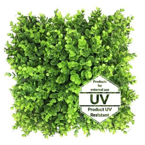 Tapis vert artificiel Wielomlecz UV 50x50 cm sur terrasse