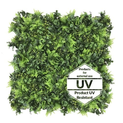 Tapis vert synthétique Menthe UV 50x50 cm sur terrasse