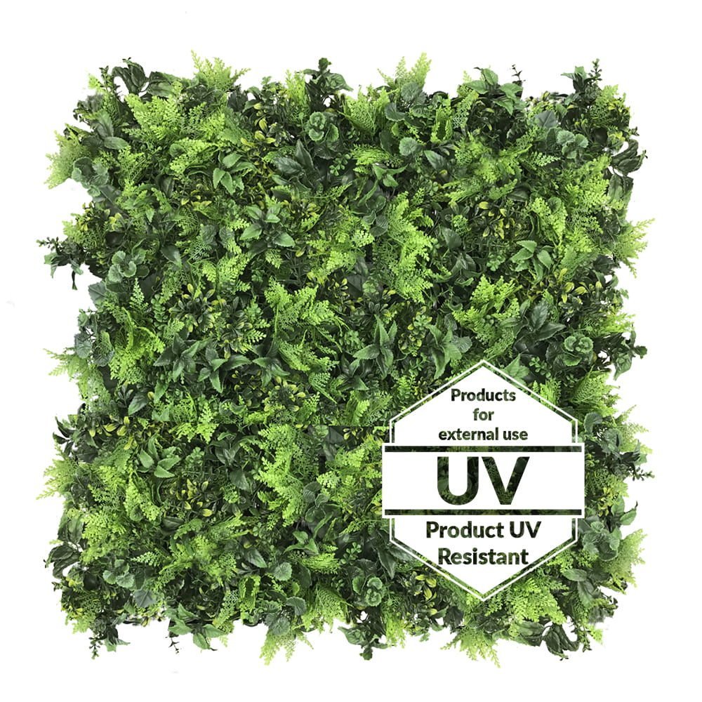 Tapis vert synthétique Menthe UV 50x50 cm — vue ambiance