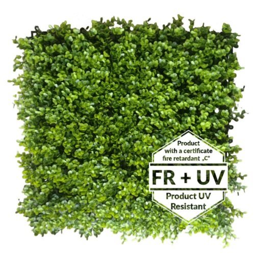 Tapis vert artificiel Borówka FR UV 50x50 cm en position 2