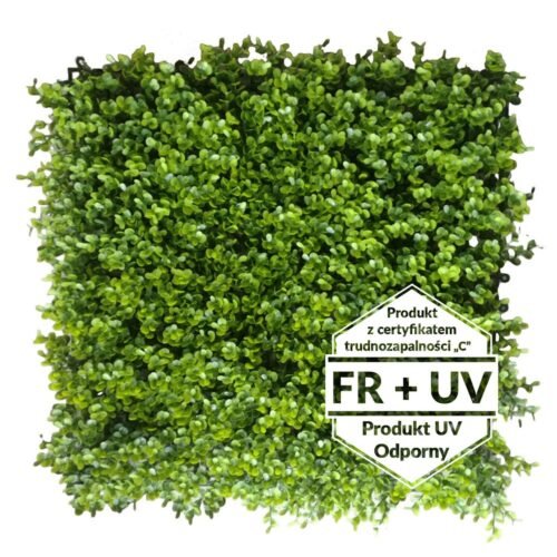 Tapis vert artificiel Borówka FR UV 50x50 cm sur terrasse