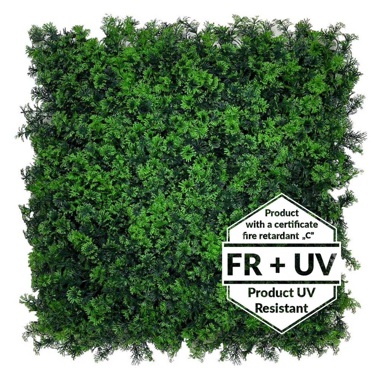 Tapis vert artificiel Skrzydlik FR UV - C 50x50 cm — vue ambiance