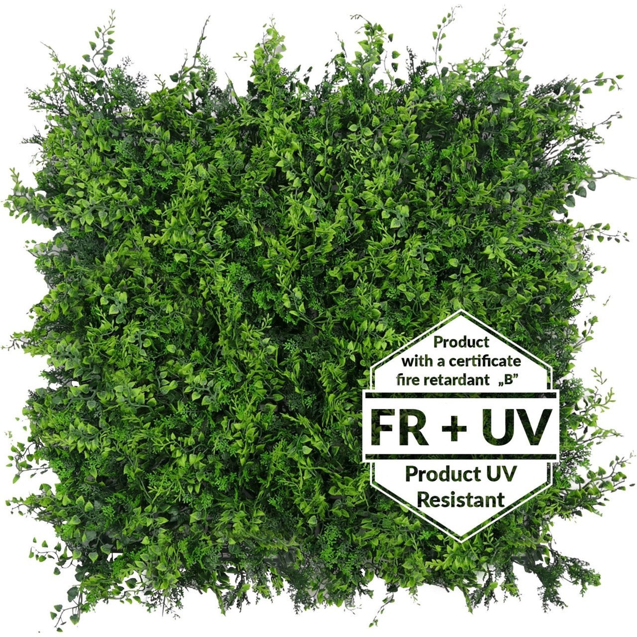 Tapis vert artificiel Znakocica FR UV - B 50x50 cm — vue ambiance