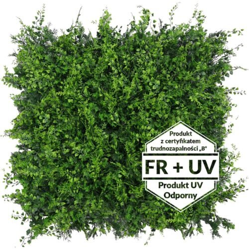Tapis vert artificiel Znakocica FR UV 50x50 cm sur terrasse