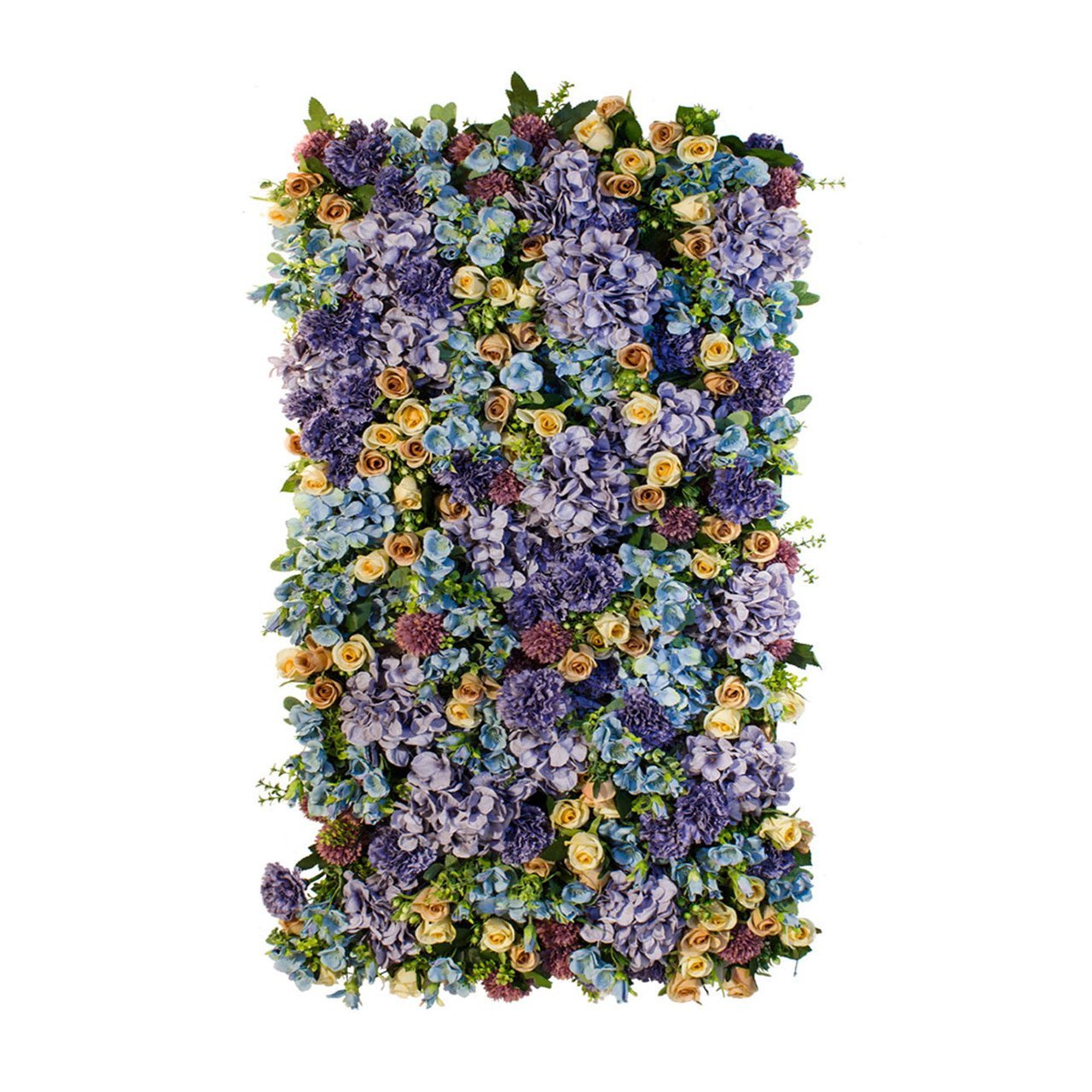 Mur floral Fusion de fleurs