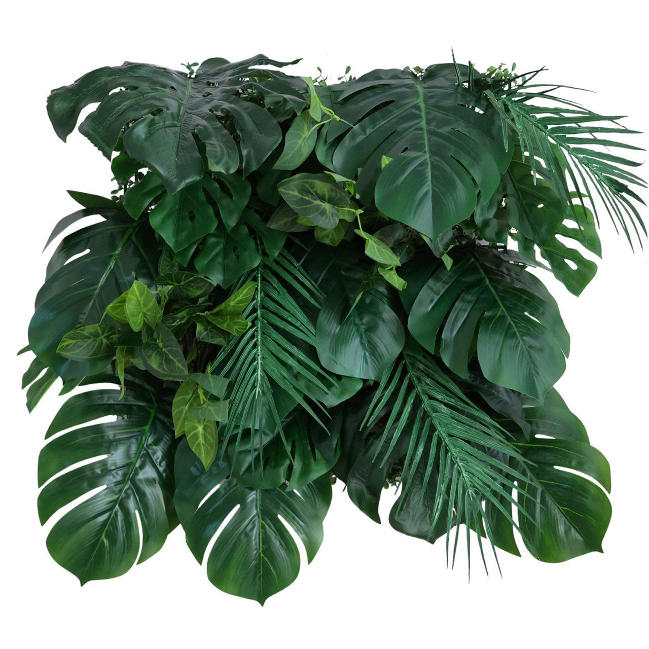 Mur vert Émeraude Jungle 50x50 cm