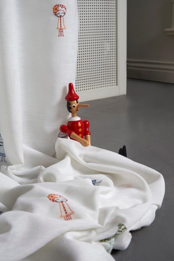 GUGYPINOKYO Rideau GUGY broderie Maestro 300 cm 92% polyester image 4