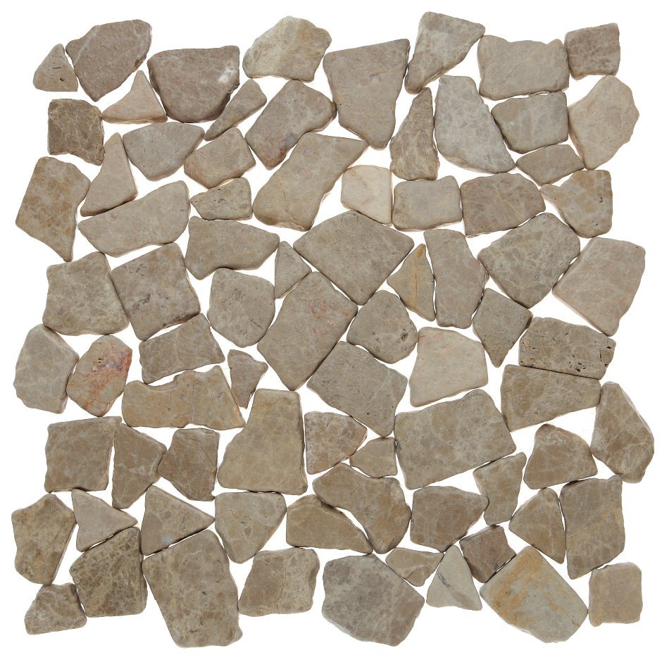 Mosaïque Pierre à aiguiser beige