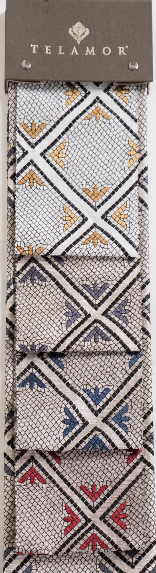 Rideau HEPBURN broderie Maestro 300 cm polyester viscose