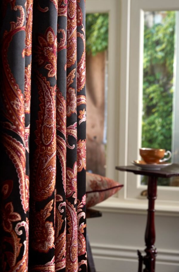 Rideau JEREMIE jacquard 100% PES, motif répété tous les 50 cm