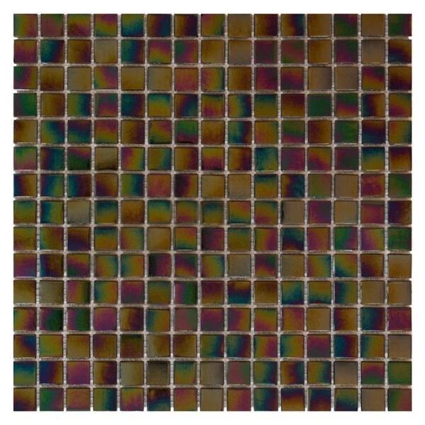 Mosaïque en verre brillant Jade 521 pour revêtement mural et sol