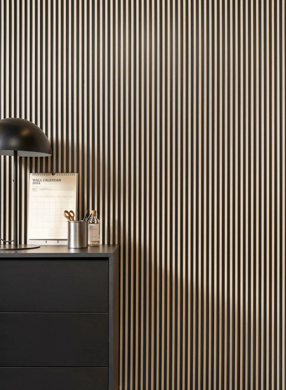 Lamelle Murale Chêne Clair Stretto L0102T - 200cm