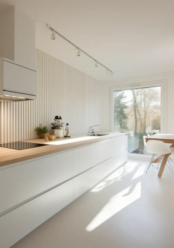 Lamelle murale Premium Largo L0301P 270cm fixée au mur