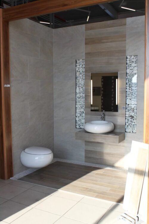 Mosaïque en marbre blanc naturel Mid Don pour sols et murs