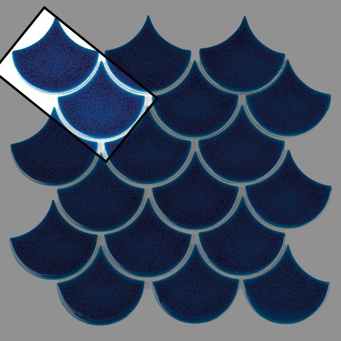 Échantillon Mini Fish Scale Aruba 88