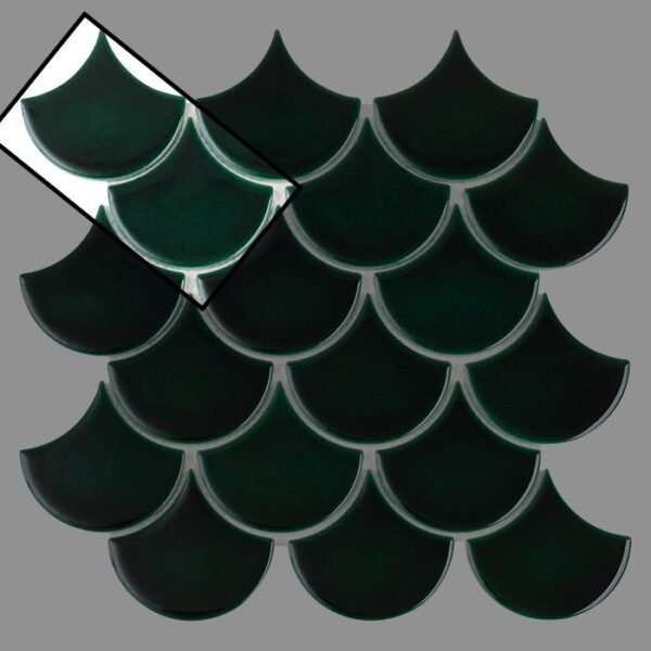 Échantillon mini fish scale Bora 88 pour décoration murale