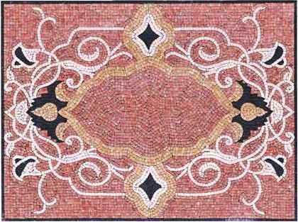 Mosaïque en pierre naturelle MM 015 pour revêtements muraux et sols