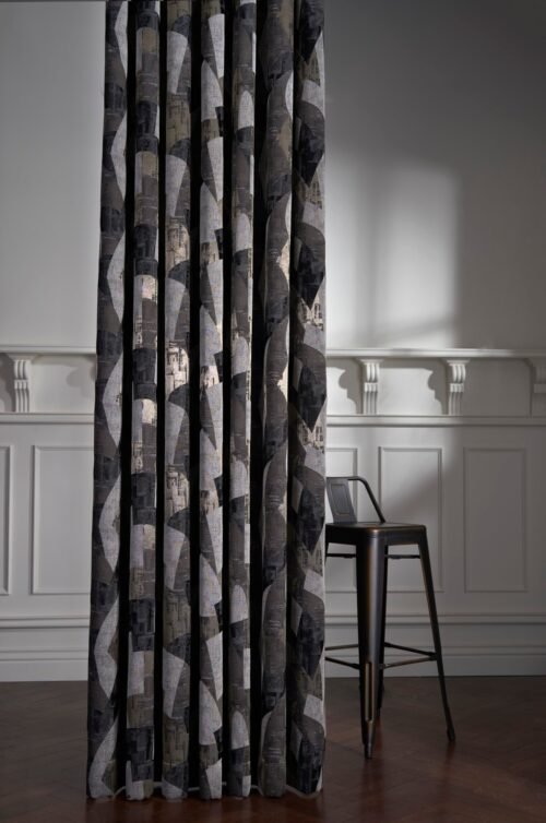 Rideau Morales jacquard Maestro 305 cm 77% polyester 23% coton motif vertical 89,5 cm