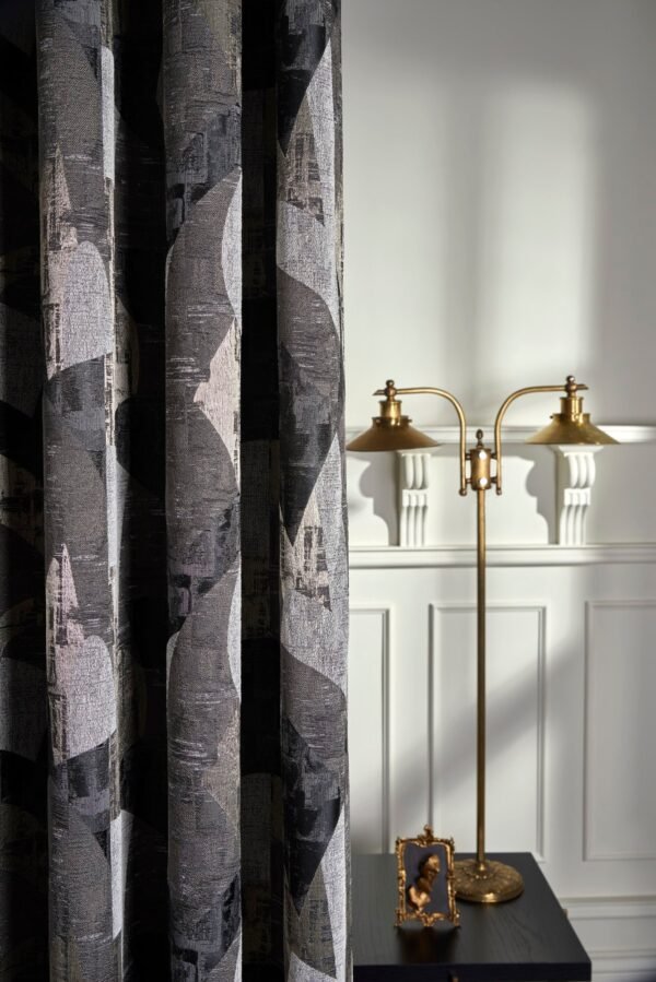 Rideau Morales jacquard Maestro 305 cm 77% polyester 23% coton motif vertical 89,5 cm