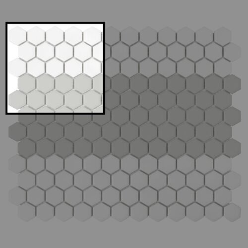 Mini-Hexagon-STRIPE-1.A-matt_sample-1.jpg Échantillon de mosaïque hexagonale STRIPE 1.A mat pour mur