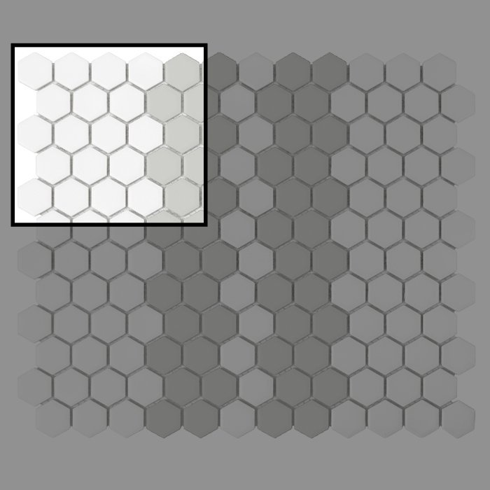 Échantillon Mini Hexagon STRIPE 2.1.A