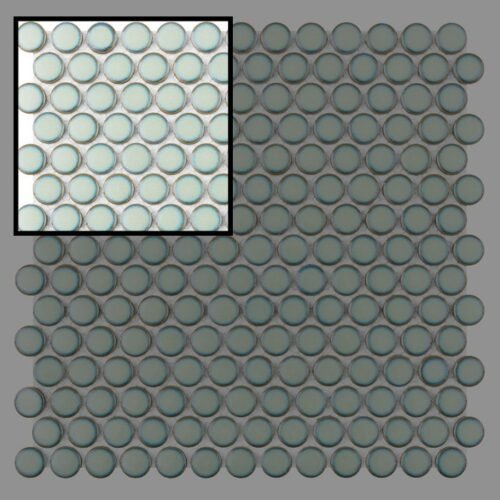 Mosaïque décorative murale échantillon Miss Penny Mint