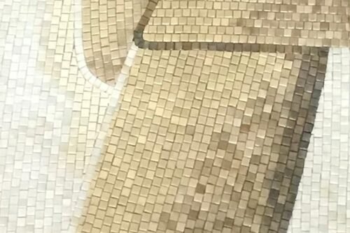 Carrelage mural Moderna 110×110 cm en verre brillant