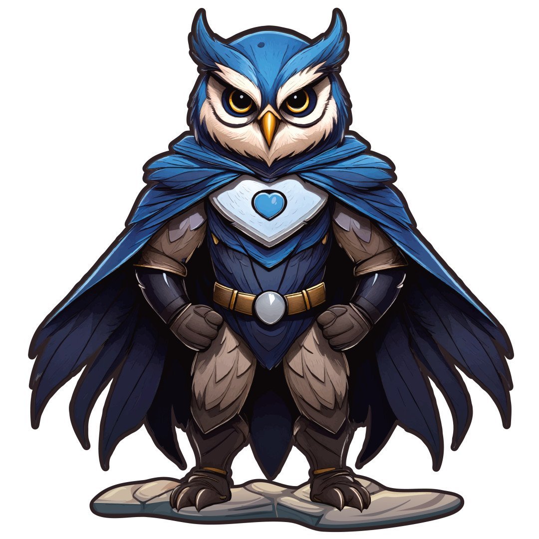 Papier peint autocollant Agent Owl