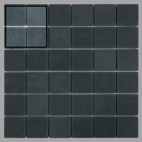 Carrelage mural noir mat Pure Black 48 Matt