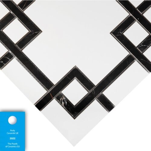 Carrelage Astona Carrara GP en céramique effet marbre italien