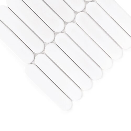 Carreau grès cérame mat blanc Pills White Matt