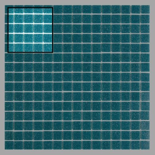 Échantillon Q Dark Lagoon, mosaïque carrelage mural