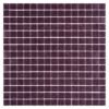 Mosaïque en verre quartz Q Violet foncé pour revêtement mural