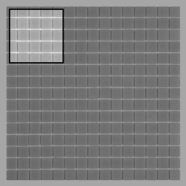 Carrelage mural en mosaïque grise Q Grey pour intérieur