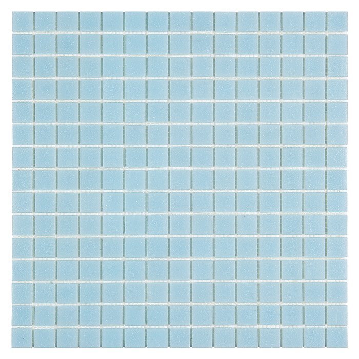 Mosaïque verre Q Bleu glacier