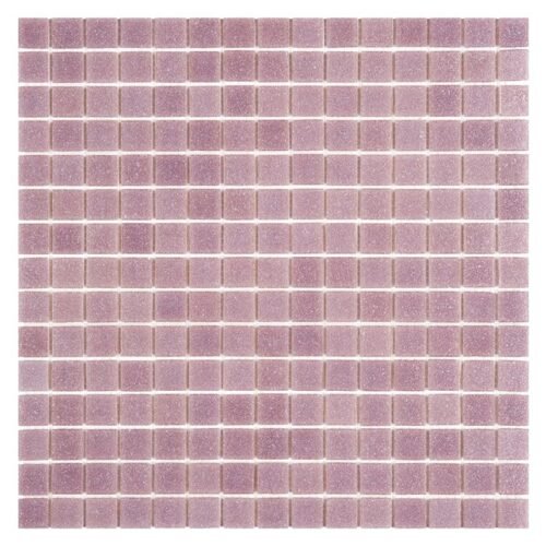 Mosaïque en verre violet clair Q pour piscines et salles de bain