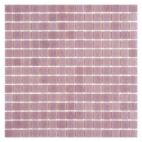 Mosaïque en verre violet clair Q pour piscines et salles de bain