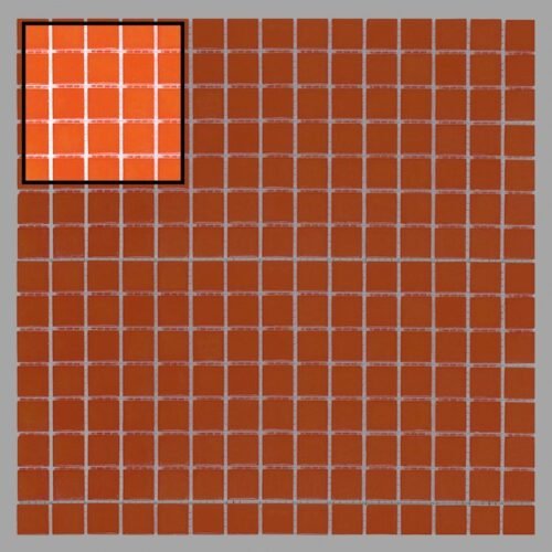 Échantillon Q Orange pour mosaïque et carrelage décoratif mural