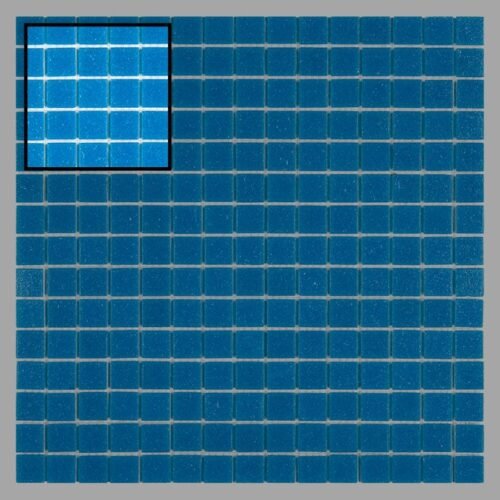Échantillon Q Sky Blue en mosaïque carrelage décorative murale