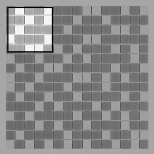 Échantillon QMX Grey en mosaïque carrelage mural