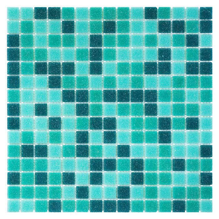 Mosaïque verre de quartz Lagon QMX